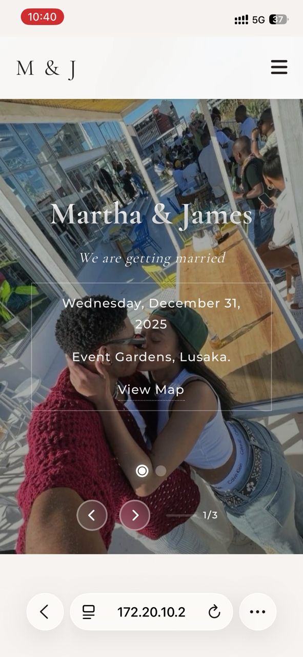 Modern Wedding Template